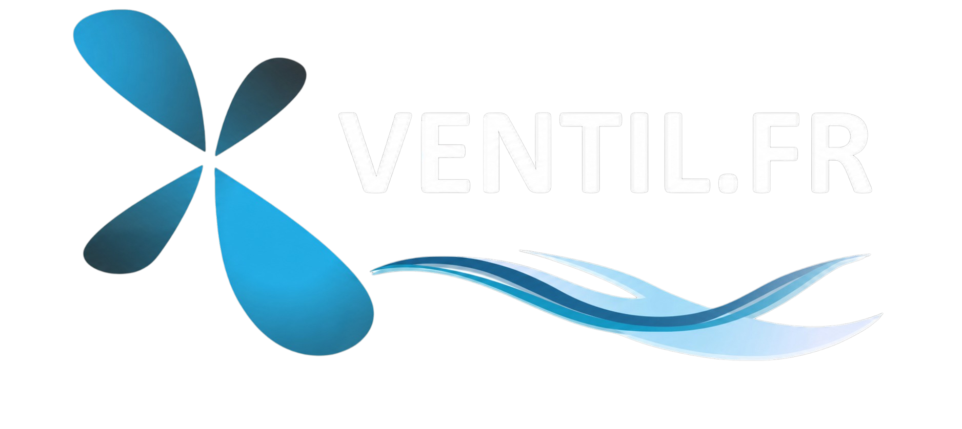 logo ventil footer texte en blanc